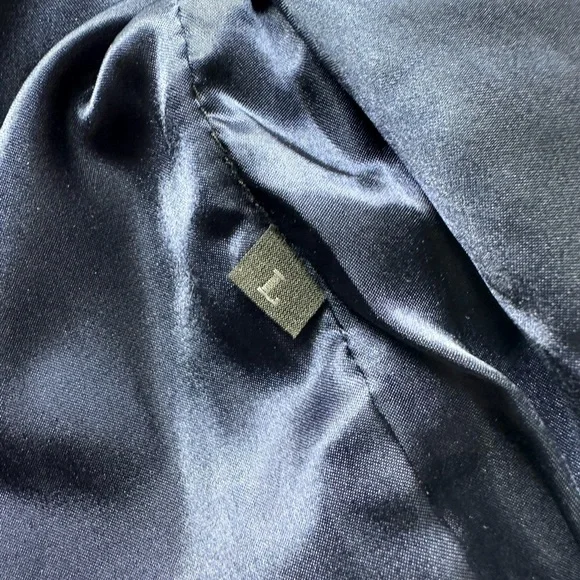 Peroni Italy White Leather Full Zip LOGO perforated Sleeve Jacket - Picture 6 of 9